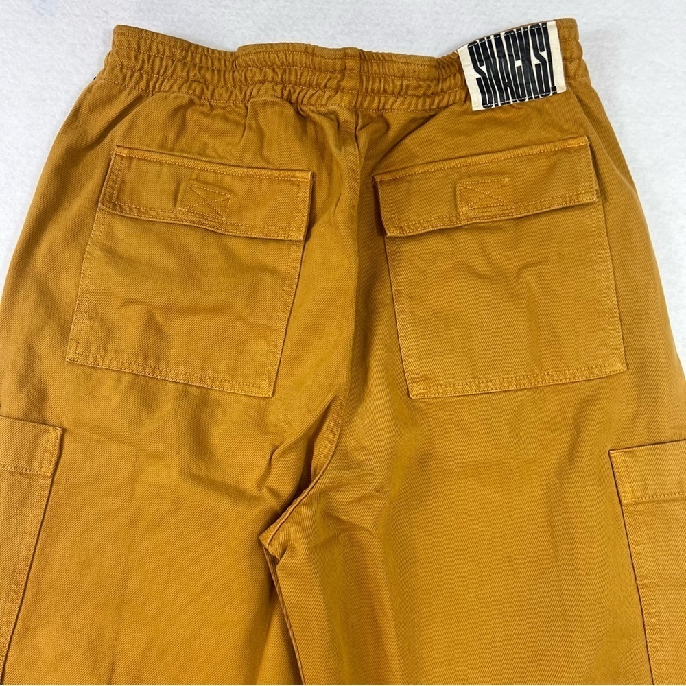 Mother The Munchie Nerdy Cargo Pants High Rise Wide Leg Sz 30 NWT Wood Thrush - Picture 6 of 16